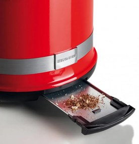Prajitor de paine Ariete MODERNA 0149/00, 815W, 2 felii, 3 functii, 6 trepte, Tava firimituri detasabila, Rosu