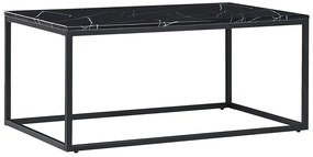 Masă de cafea DELAND (MDF) (negru cu efect marmură). 1018602