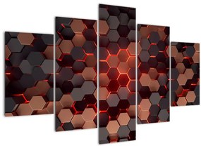 Tablou - Abstracția futuristă (150x105 cm)