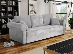 Canapea extensibilă Mosuria (Gri) (cu sp. depozitare). Promo -17%. 1105578