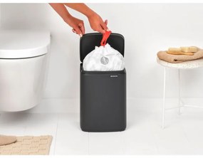 Cos pentru gunoi Brabantia Bo Small 1008868, 7l, Deschidere lina si silentioasa, Gri