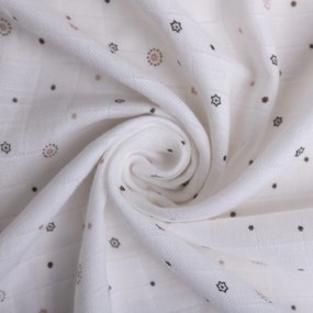 Babymatex Scutece din bambus Steluțe, 70 x 70 cm, set de 3 bucăți