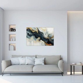 Tablou - Desen marmorat (90x60 cm)