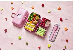 Cutie gustări pentru copii Monbento Tresor Blush, roz