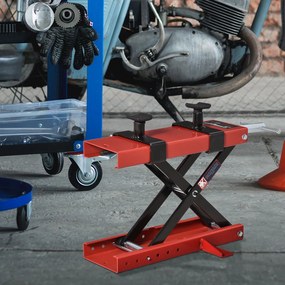 Durhand suport universal de ridicare motociclete, rosu | AOSOM RO