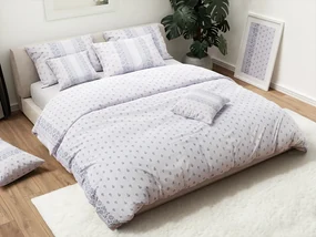 Lenjerie de pat din bumbac NOEL alb Dimensiune lenjerie de pat: 70 x 90 cm | 140 x 200 cm