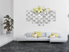 Tablou cu flori de crin (150x105 cm)