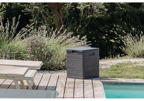 Cutie de depozitare pentru grădină gri închis Woodys – Toomax