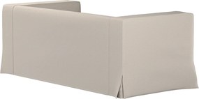 Husă canapea Klippan cu 2 locuri, lungă, cu pliuri contrastante