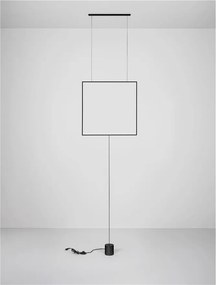 Lustra suspendata LED tip Lampadar L-60cm, DAHLIA NVL-9695502