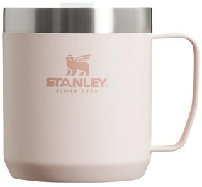 Cană termos roz-deschis din oțel inoxidabil 350 ml Stay-Hot Camp Mug Rose Quartz – Stanley