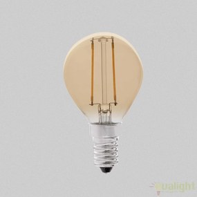 Bec LED decorativ FILAMENT AMBER LED E14 2W 2200K 17413