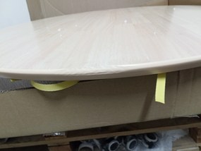 OFERTA Masa de dining NELSON cu blat in decor stejar miere 90X90 calitate II