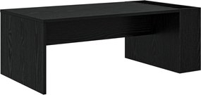 vidaXL Masă de cafea Stejar Negru 95 x 50 x 34 cm Lemn compozit