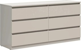 Comoda TETRIX, casmir, PAL, 150x45x76 cm
