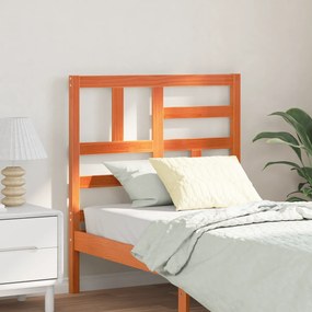 vidaXL Întăritură de pat cu headboard Maro ceruit 105.5 x 4 x 104 cm