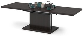 Mazzoni ASTON Wenge - MĂSUȚĂ EXTENSIBILĂ MODERNĂ MĂSUȚĂ DE CAFEA