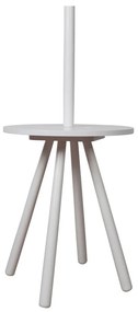 Cuier cu spațiu depozitare Zuiver Table Tree, alb