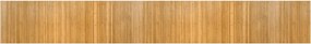 vidaXL Covor dreptunghiular, natural, 70x500 cm, bambus