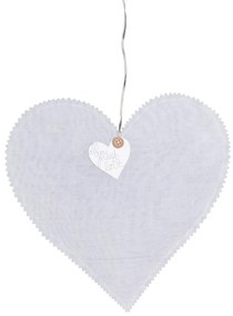 Räder Inima ornamentala suspendata Culoare Alba / LED, HEARTLIGHT