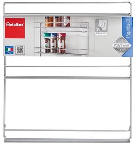 Suport de perete cu trei nivele pentru condimente Metaltex