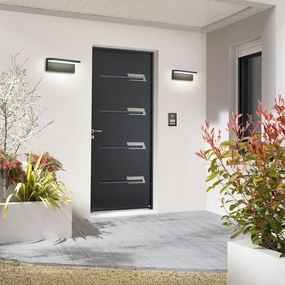 Brilagi - Aplică de perete LED TESSI LED/10W/230V antracit IP54