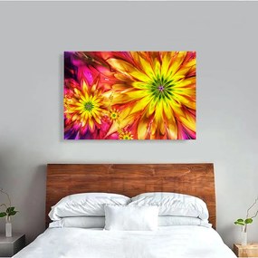 Tablou Canvas - Floral design 50 x 80 cm