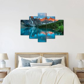 Tablou - Lac turcoaz (150x105 cm)