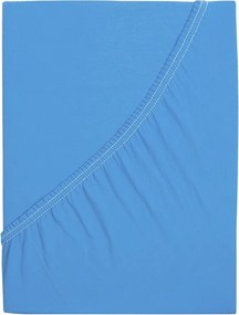 Cearșaf de pat 4Home jersey Ideal sky blue, 90 x 200 cm