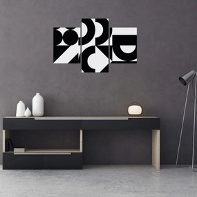 Tablou - Abstracție geometrică N⁰2 (90x60 cm)