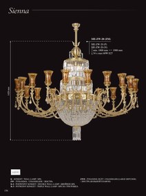 Candelabru regal, elegant design LUX Sienna