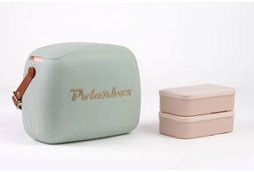 Cutie termoizolantă verde prăfuit 6 l Classic Gold – Polarbox