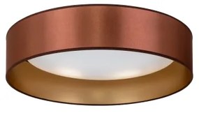 Plafonieră LED Duolla ROLLER LED/24W/230V d. 45 cm cupru/auriu