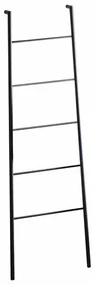 SAPHO SE104 Sega suport pentru prosoape 55 x 170 x7 cm, negru mat