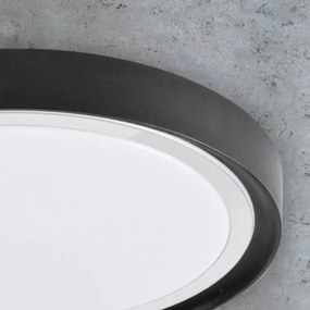 Plafonieră LED PERSE LED/15W/230V neagră