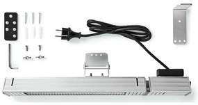 Radiator de exterior 100W/2000W/230V IP65 Nedis HTPA30ESS + telecomandă