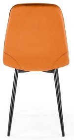 Set 6 scaune K417 velvet cinnamon