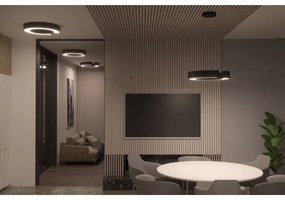 Plafonieră LED SMART C-SHAPED LED/52W/230V 60 cm Immax NEO 7133 + telecomandă ZigBee