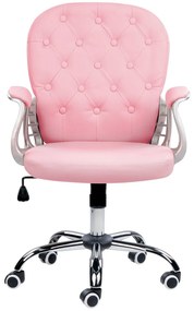 Scaun de birou Princi (roz). 1011246