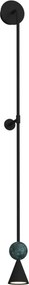 Aplica de perete LED modern Art Deco Bingo malachit