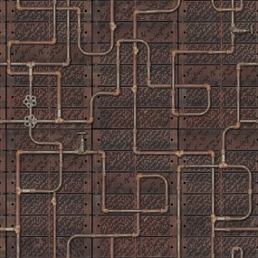 Fototapet, Pipework Oxidation, Rebel Walls