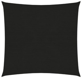 Pânză parasolar, negru, 4,5 x 4,5 m hdpe, 160 g/m²