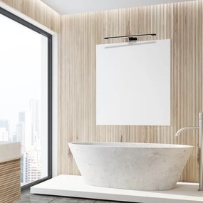 SHINE Lampă LED pentru oglindă de baie, 12 W, 230 V, 60 cm, IP44, negru