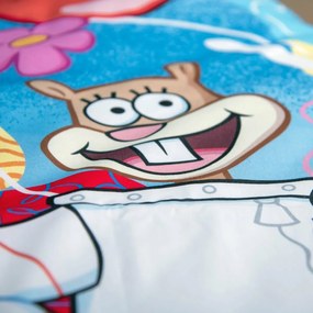 Lenjerie de pat din bumbac Herding Spongebob, 135 x 200 cm, 80 x 80 cm