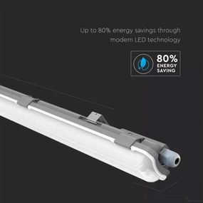 Corp de iluminat LED fluorescent industrial T8 1xG13/18W/230V 4000K 120 cm IP65