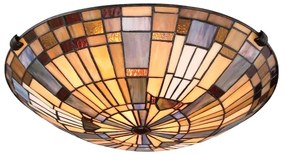 Quoizel QZ-INGLENOOK-F-SMALL – plafonieră INGLENOOK, 2x E27/60W/230V, Ø 40,7 cm