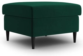 Taburet verde cu tapițerie din catifea Kyoto – Cosmopolitan Design