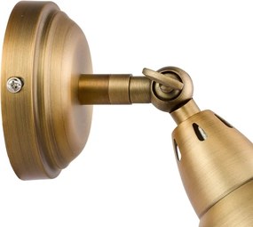 Där Lighting NAT0742 - Aplică de perete tip spot NATHANIEL 1xGU10/11W/230V alamă