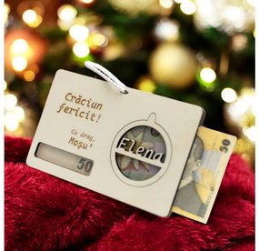 Ornament personalizabil pentru bradul de crăciun