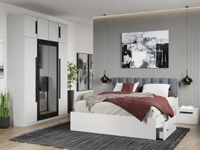 Set mobila dormitor 4 piese Alb Nude C03